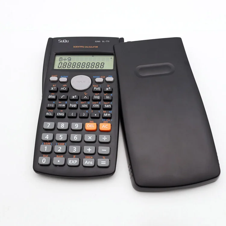 Hot Selling Function 12 Bit 2 Line Electronic Scientific Calculator For Elementary School Students