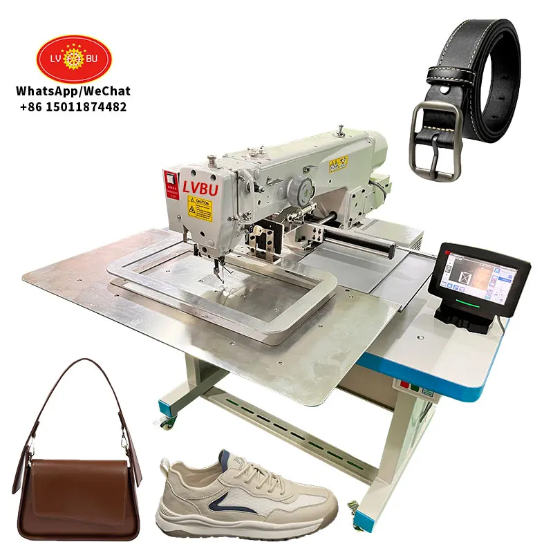 LVBU-3520G vamp programmable pattern sewing machine Industrial sewing machine for bags and belts