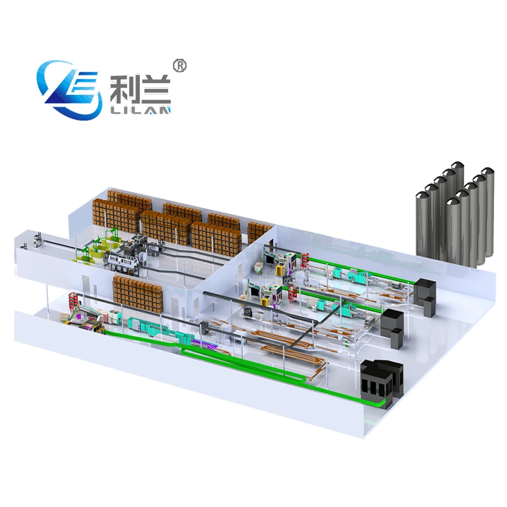 Lilan co2 carbonated soft drinks water filling machine line/bottle washing filling capping sealing production line