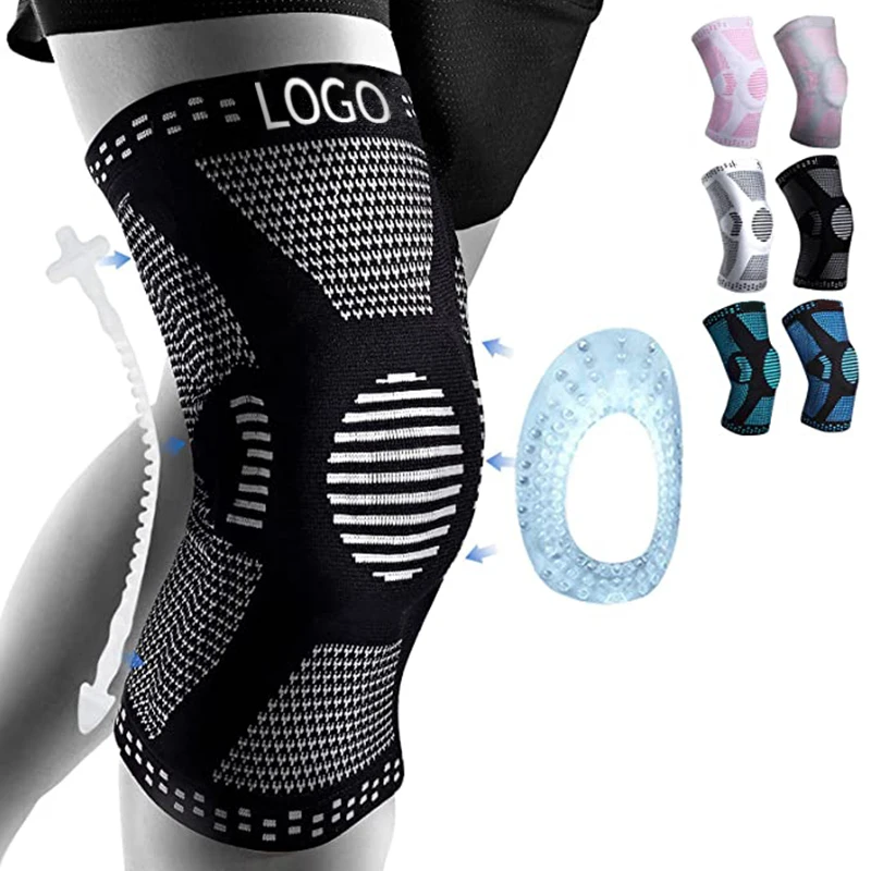 Five Colors Knee Brace Support High Quality Knee Pads For Basketball