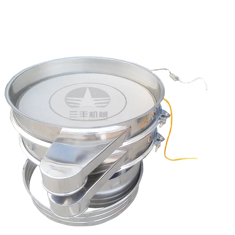 powder coating Ultrasonic Sieve Electric Vibrator Screen Separate Machine Ultrasonic vibrating screen