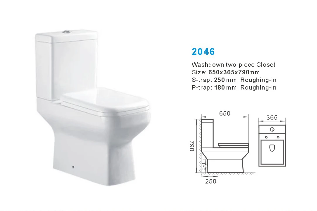 Chinese Supplies Sanitary Ware Closet Wholesale Ceramic Bidet Water Saving Toilet