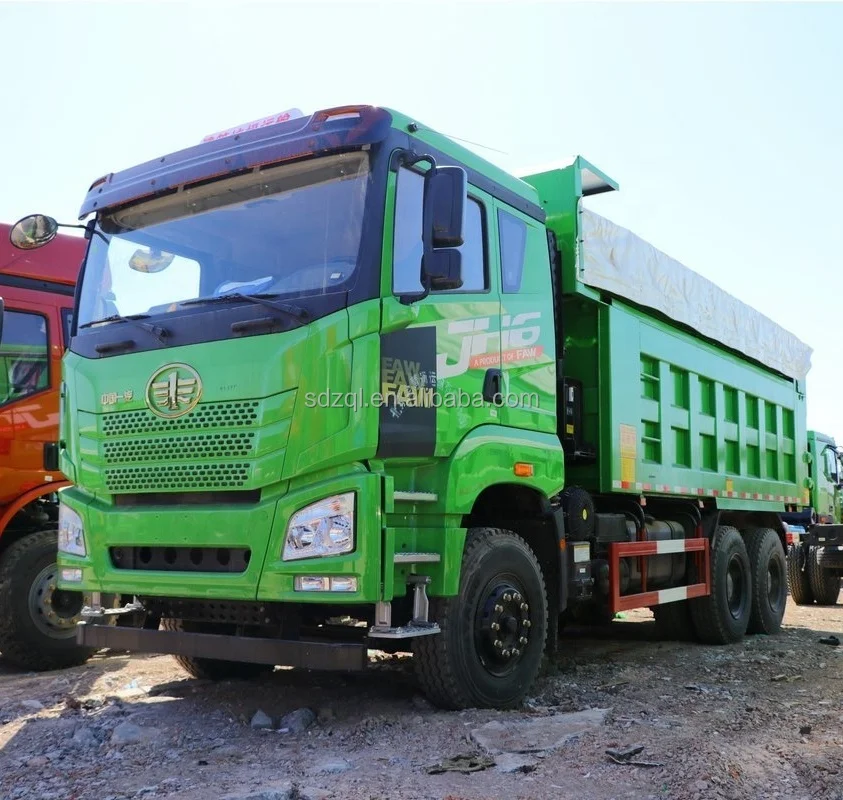 420HP 10 Wheels LHD FAW JH6 80 Tons Load Heavy Duty 6x4 Howo Mining Dump Trucks for Sale