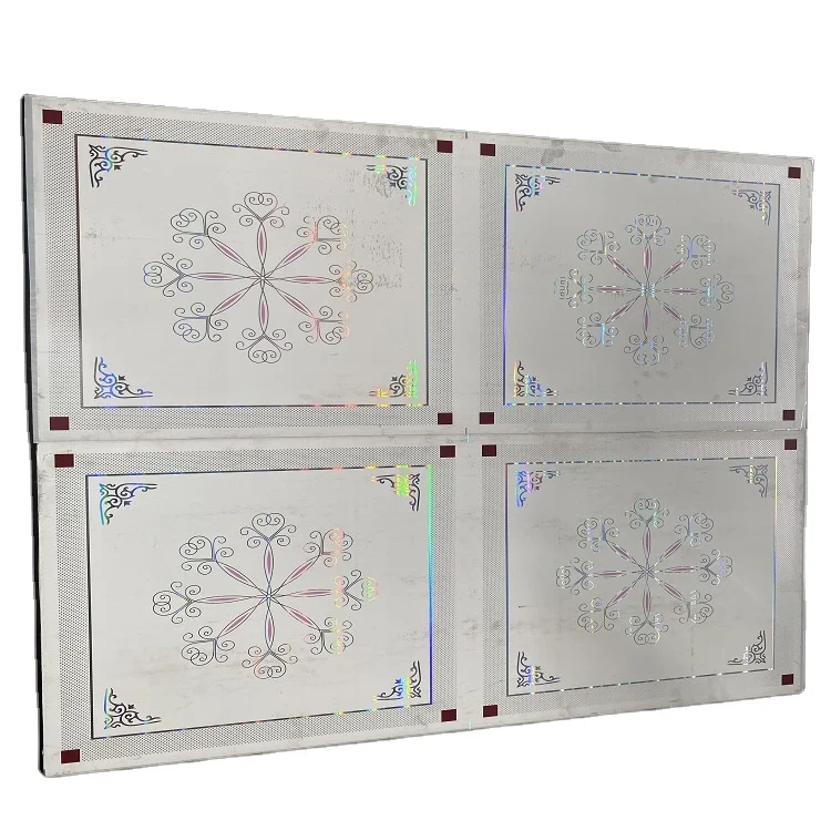 China Manufacture Small Gypsum/ Fiber Cement Board 600X600  600X1200  Decorative Film Lamination Machine