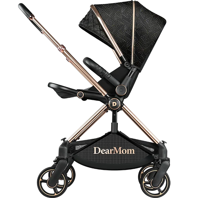 oem solid & Stable Construction one second two-way collapsible stroller baby horse stroller