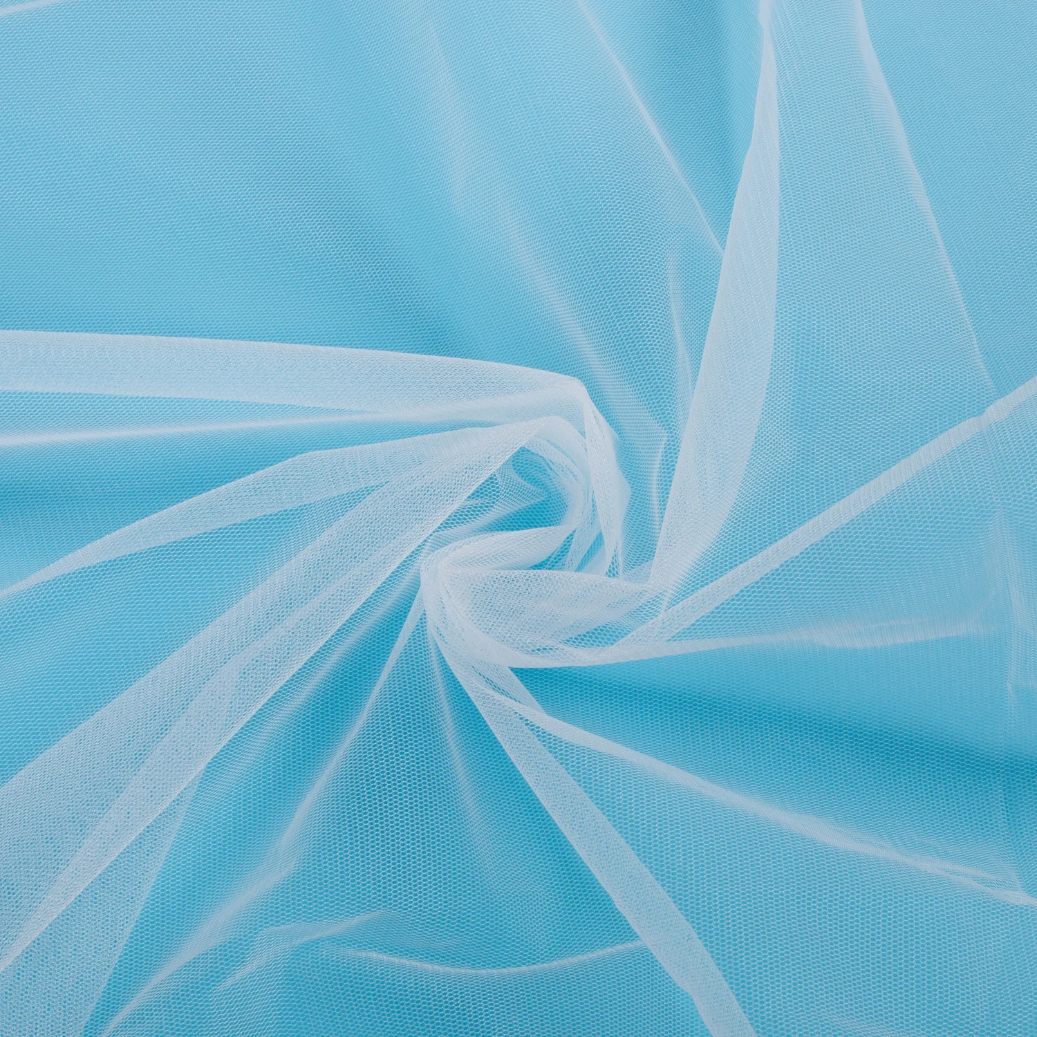 Polyester Bridal White Tulle Fabric Wedding Dress Stiff Tulle Rolls Tulle For Dresses