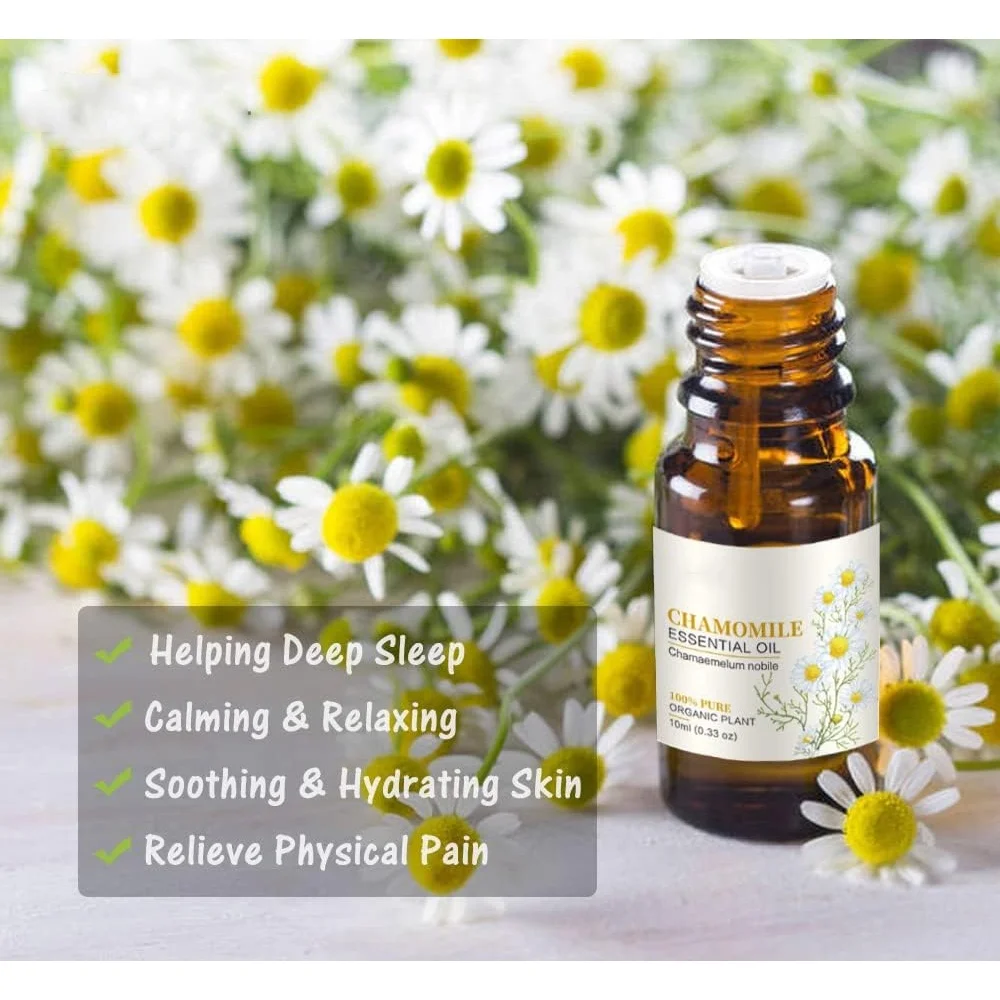100% Pure and Natural Germany Chamomile Essential Oil Price with COA Pure Blue Chamomile Essential Oil For Candle Making