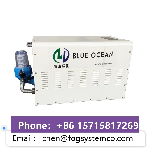 
Blue Ocean Mist machine landscape Artificial fog patio misting system Air cooling and dust control 