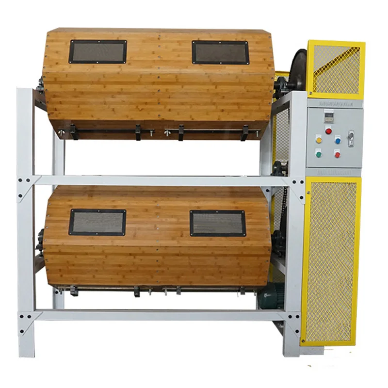 Rotary barrel finishing machine deburring machine for profiles electric rotary polisher