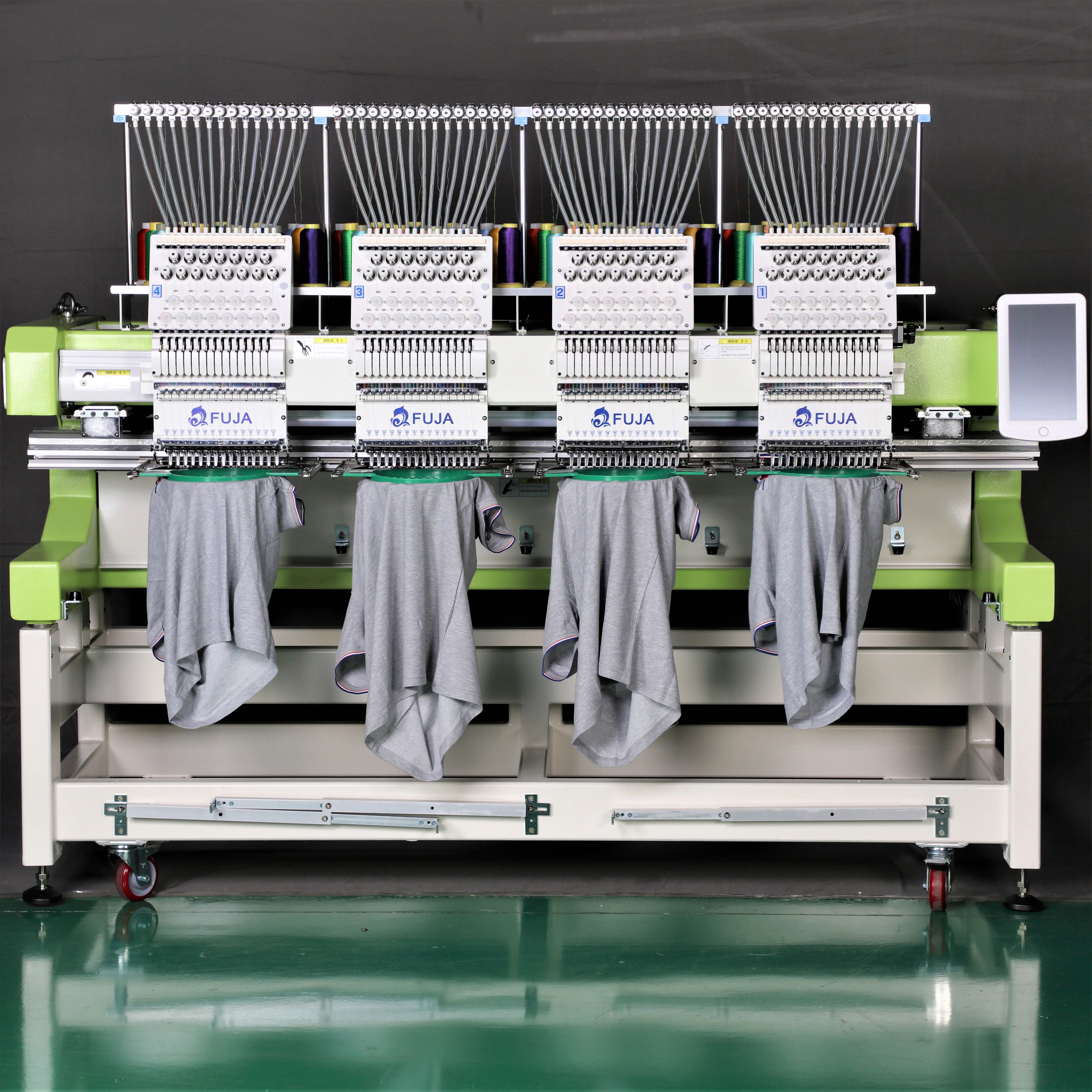 High quality similar tajima 4heads industrial embroidery machine for sale