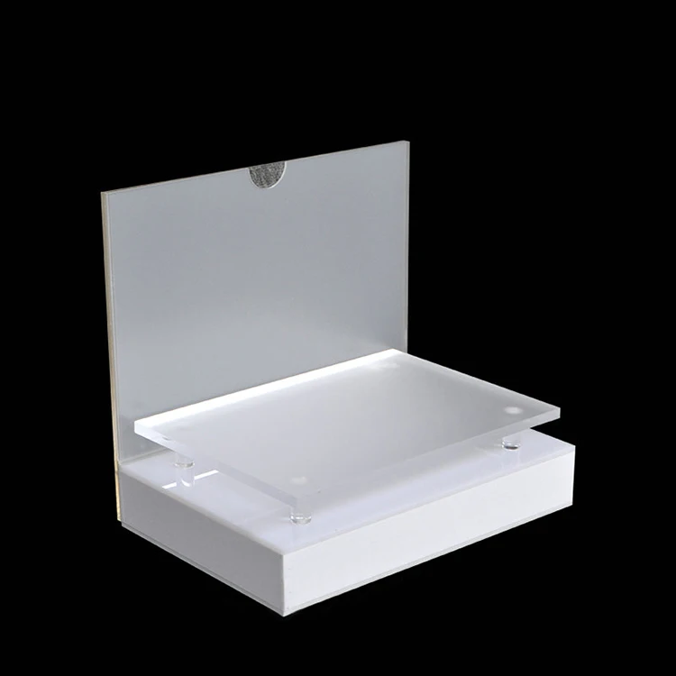 Newstar пользовательские акриловые уход за кожей губная помада дисплей стойки со светодиодной подсветкой база стенд