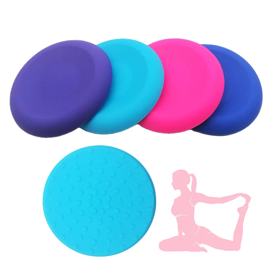 Silicone Comfortable Non Slip Elbow Yoga Support Exercise Balance Pad Thick Yoga Kneeling Knee Pads Cushion