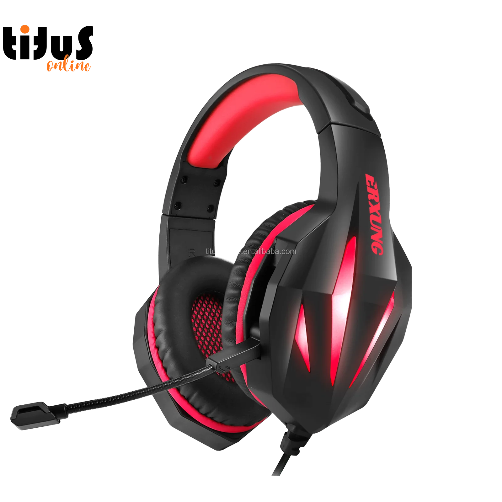 J5 7.1 pastel headset with microphone headset stereo wire gaming over the ear gaming headset headphone ps4 ps5 pc