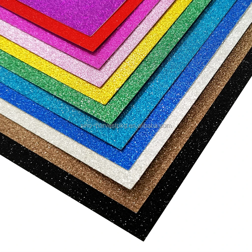 High Quality Glitter Craft Paper Paper, Custom Self-Adhesive Glitter Paper for DIY Crafts, Glitter Wrapping Paper