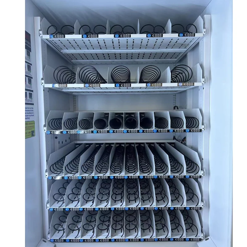German 1-Year Warranty Cold Drink Dispensers Age Identifiers Snack Vending Machines for Germany