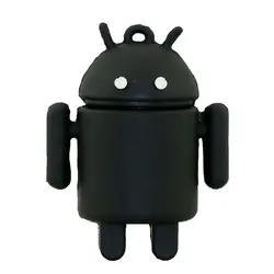 Cartoon Cute Android Robot USB Flash Drive 2.0 1GB 2GB 4GB 8GB PVC Pen Drive 3.0 64gb 32gb 16gb USB Memory Stick Creative Gift