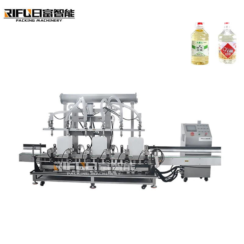 White vinegar filling machine bottle chemical coatings barrel liquid filling machine
