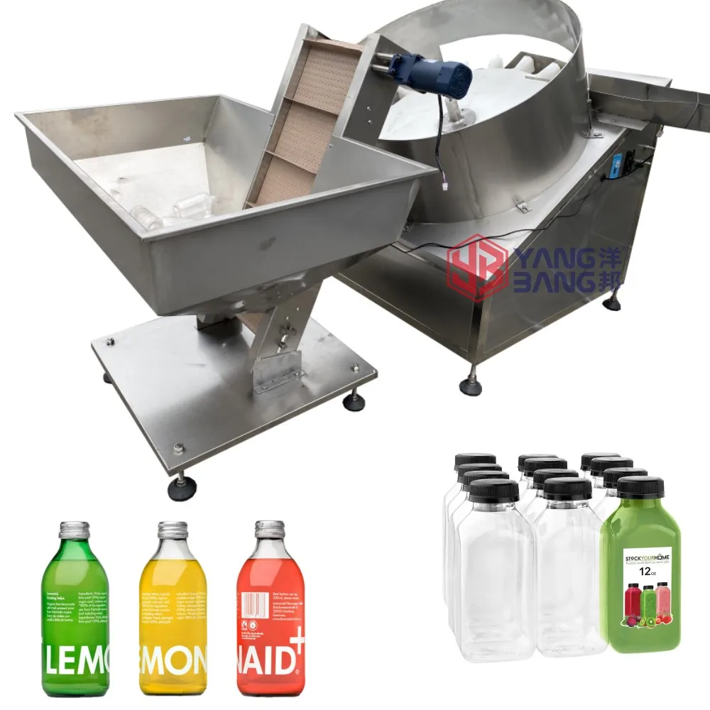 YB-LP1 Automatic Easy to Operate Bottle Unscrambler Bottle Sorting Machine