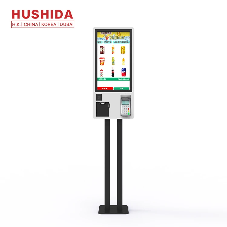 32 дюйма самообслуживания с сенсорным управлением и android pos-терминал