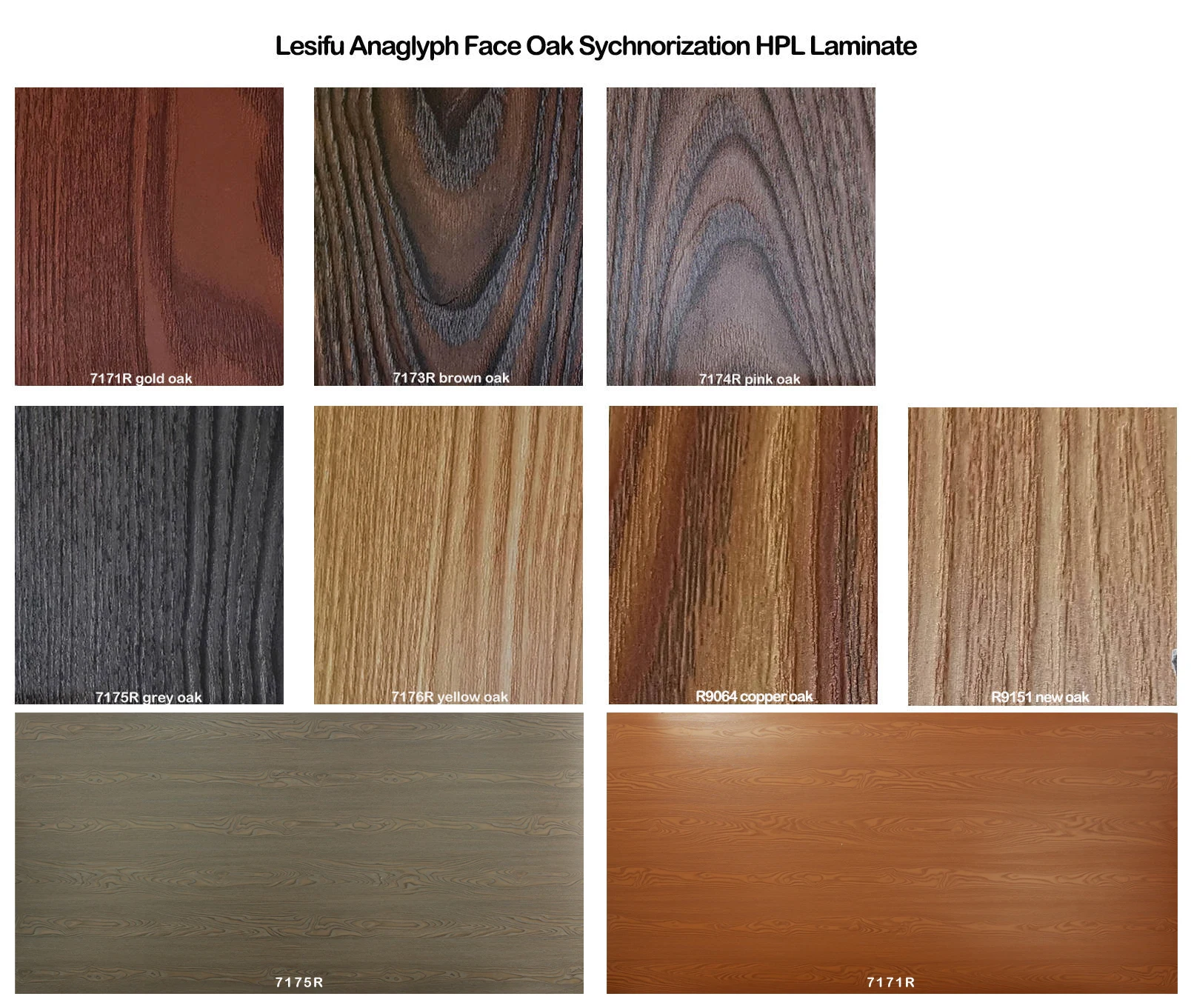 Lesifu hpl 1220x2440 abrasion resistant hpl paper black white oak texture hpl lamin