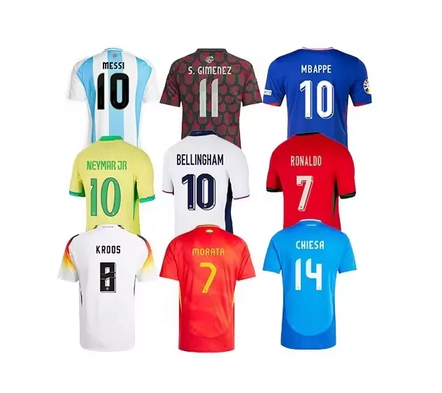 24/25 новая модель оптовая продажа версия для игроков топ тайское качество Camisetas De Futbol футболки взрослых женщин детей фанатов мексиканского клуба Футбольная