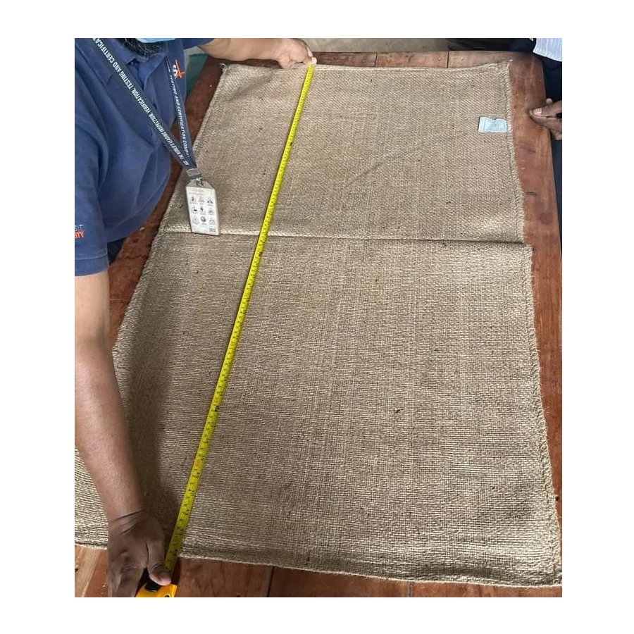 Customized Logo Hessian Jute Bag Jute Burlap Potato Rice Bags Jute Sack For Food Packing Export From Bangladesh