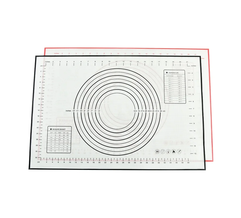 Factory Wholesaler 0.4mm Waterproof Wholesale Cheap Baking Sheet Extra Large Customized Pastry Silicone Baking Mat for Kitchen
