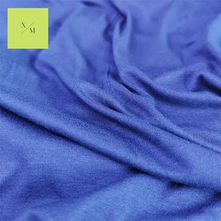 
Super strech VISCOSE SPANDEX 180 GSM plain interlock style tear resistance stretch quick dry used in skirts suit dress suit 