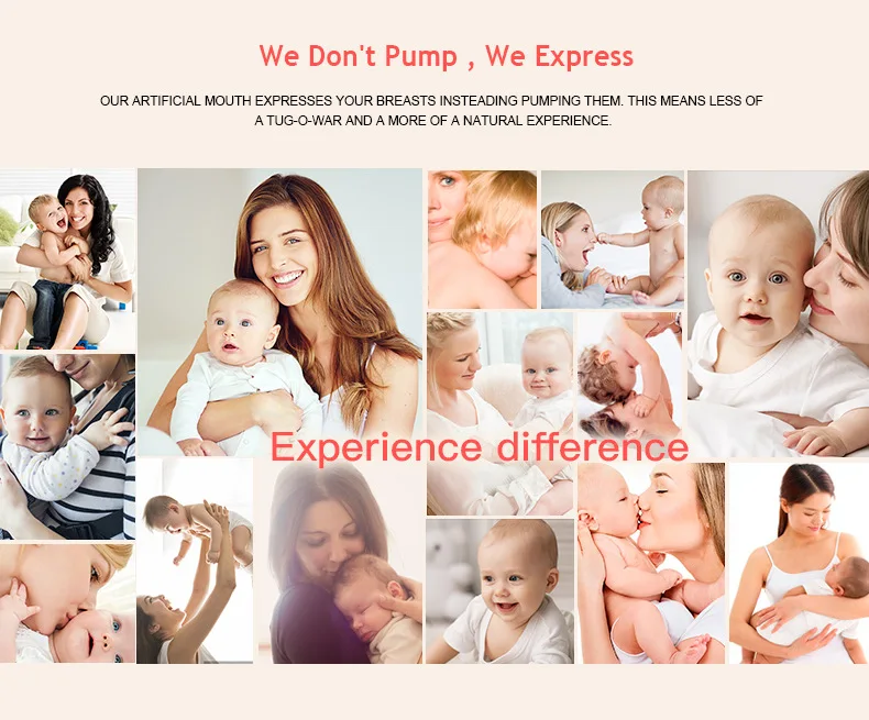 Female electric pump, silicone breast pump  electric breast pump for women