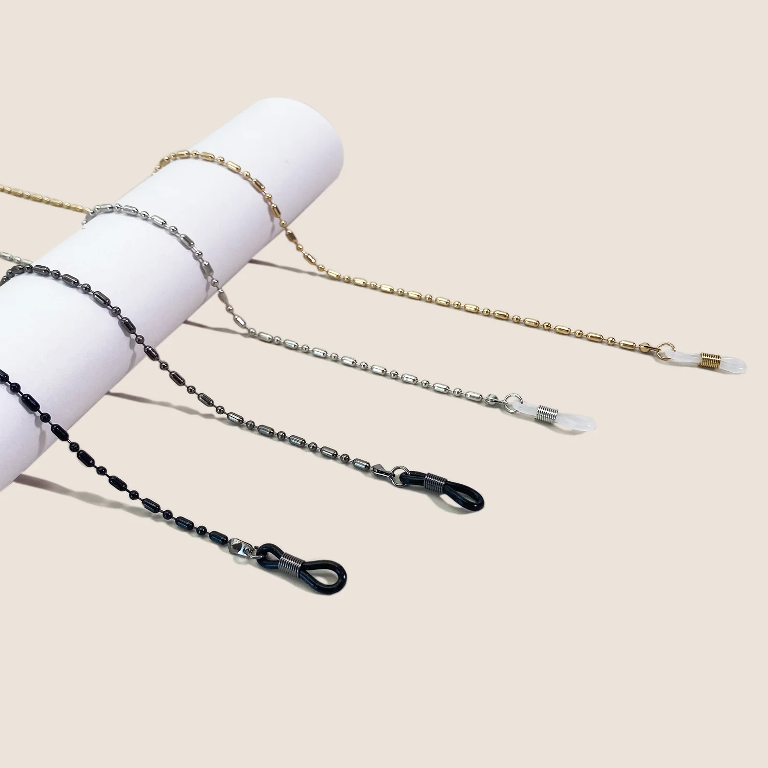 2023 Presbyopia Glasses Fashion Metal 2.4mm Copper Glasses Chain Glasses Rope