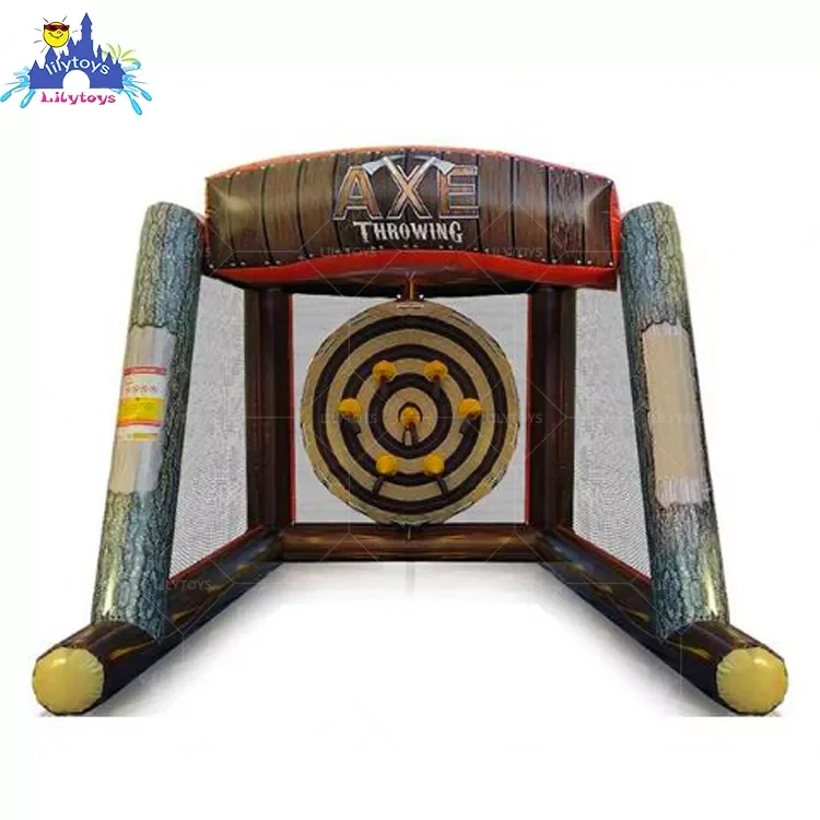 Lilytoys Hot sale USA axe throwing game inflatable inflatable sport games for adult