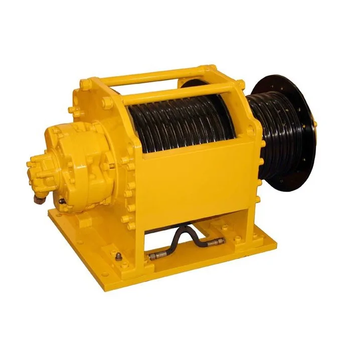 QJ1/120(A)-F AIR WINCHES Pneumatic winches are suitable for oil drilling sites, ships, construction, etc.
