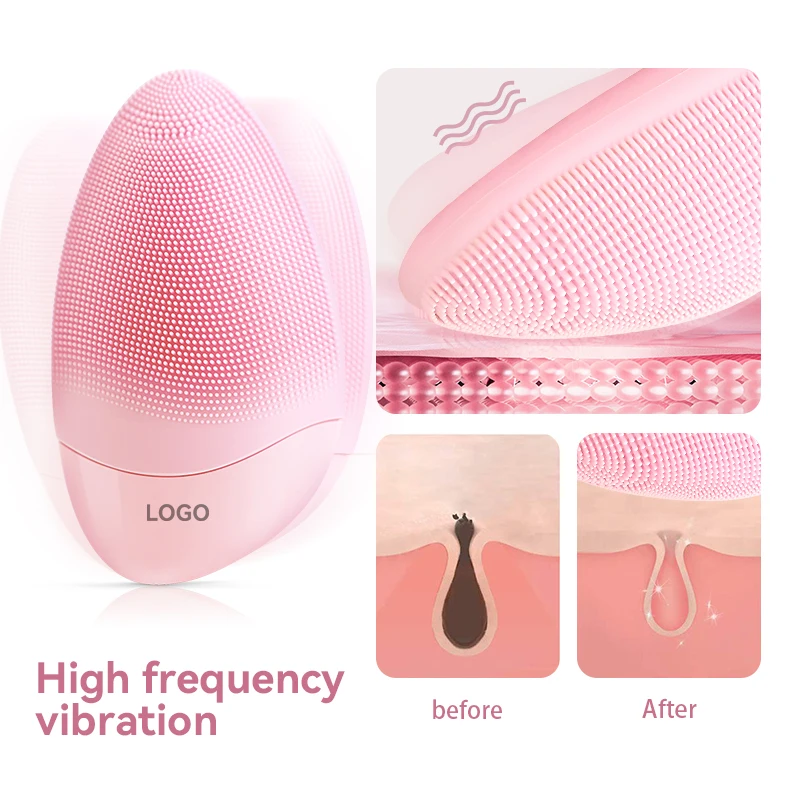 Sonic Facial Cleansing Brush Electric Deep Cleansing Facial Cleansing Brush Electric