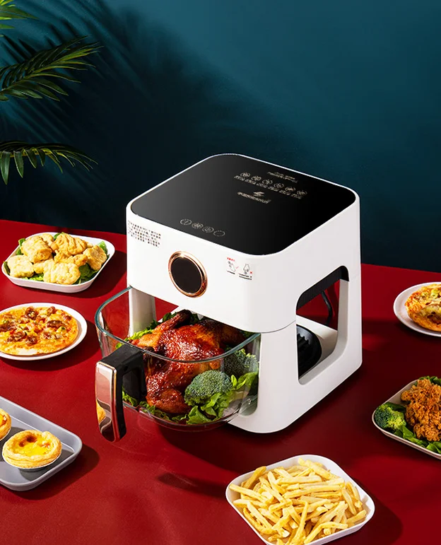 Factory price 220V 1200w electric digital air fryer 3.5L household office nonstick mini air fryer