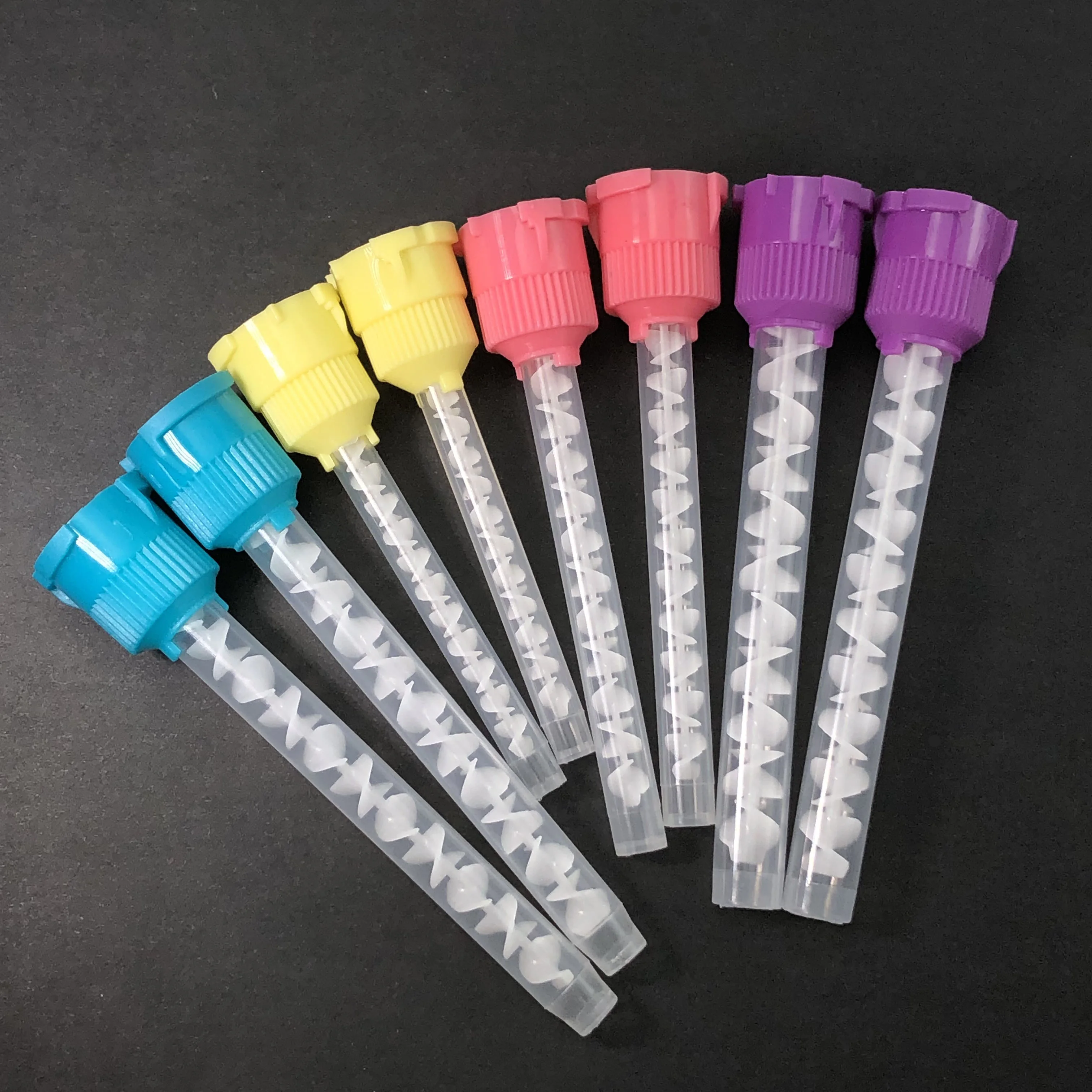 Orthodontic Mixing Tube Plastic Dental Mixing Tube Dental Disposable Mixing Tips