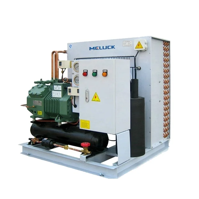 15hp Commercial Refrigeration Low Temperature Compressor Condensing Unit For Cold Room