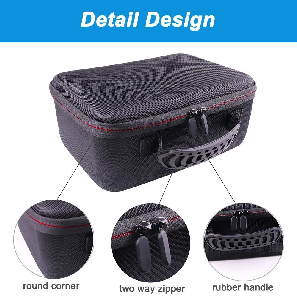 Custom Medium Protection Box Hard Shockproof EVA Caring Storage Case with Foam Insert