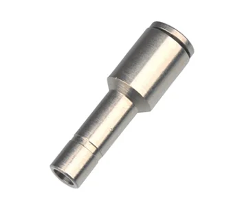 PGJ series plastic and Nickel brass Reduced Direct Way Pipe tube Fitting