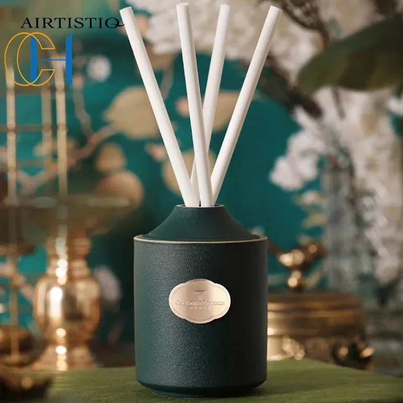 C&H Flower Reed Diffuser/White Jasmine/6.7oz(200ml)/1 Pack/Home & Office Decor Aromatherapy Diffuser Oil Gift Set