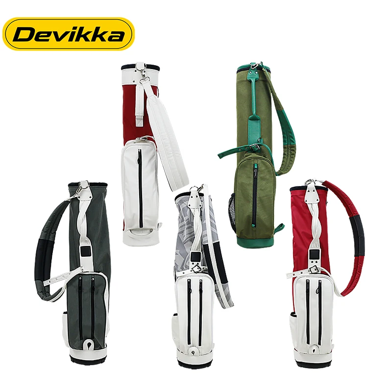 KONDAY Super soft without bracket foldable carry bag Lightweight Portable Golf Pencil Bag Sunday Golf Bag