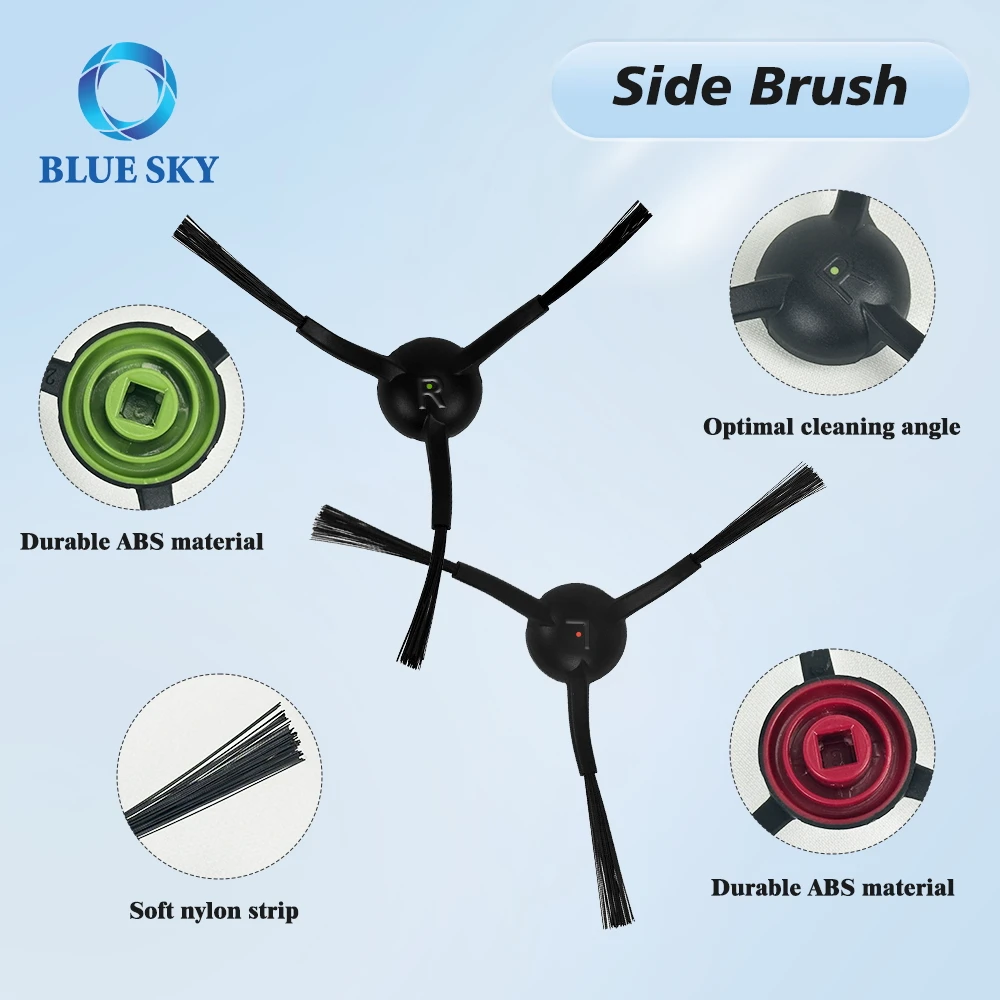 Robot Main Brush Side Brush Mop Cloth HEPA Filter for Tikoms G8000 Pro Honiture G20 Pro Laresar Evol 3 Robot Vacuum Cleaner Part