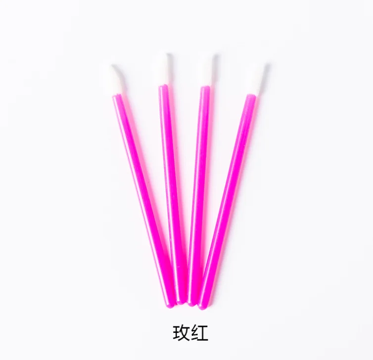 Disposable Lip Brush Single Lipstick Lip Gloss Mascara Magic Wand Set Eyelash Cleaning Makeup Remover Cosmetic Applicator