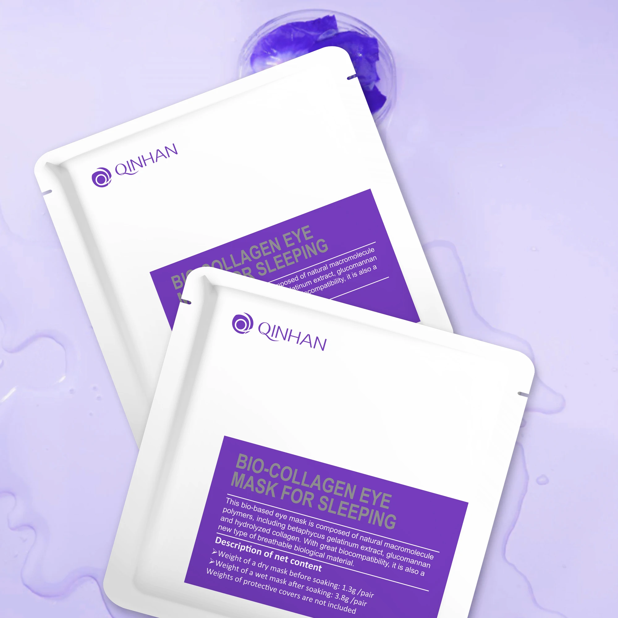 China custom made collagen eye gel mask remove dark circles star collagen eye gel treatment mask