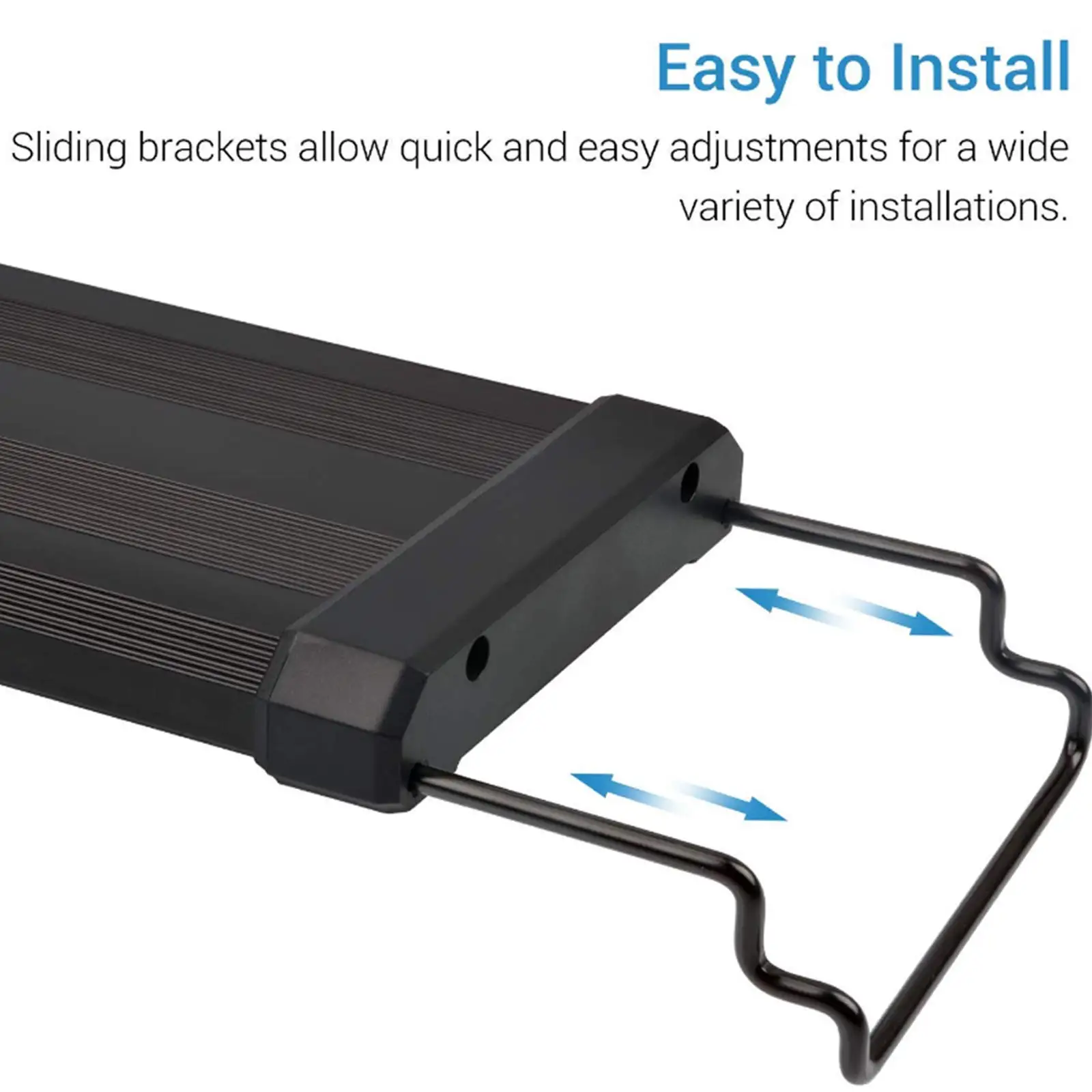 LED aquarium light fish tank full spectrum blue light coral water grass tank  landscaping plant lighting