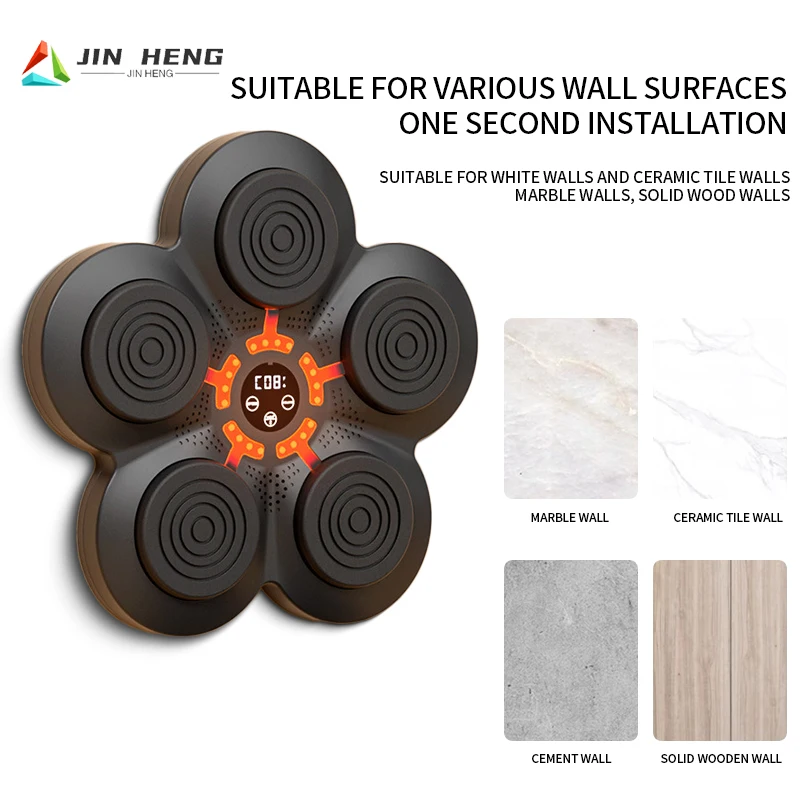 Smart Blue Tooth Music Boxing Target Training Equipment Electronic Boxing Response Target Boxing Wall Target Sport