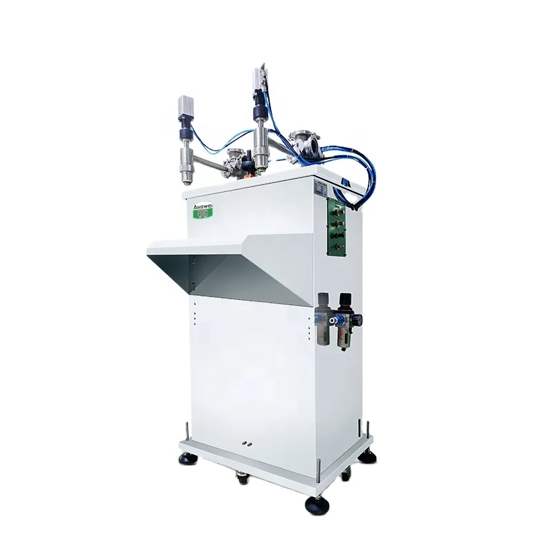 semi-automatic single-head horizontal paste filling machine with automatic detection and setting functions.