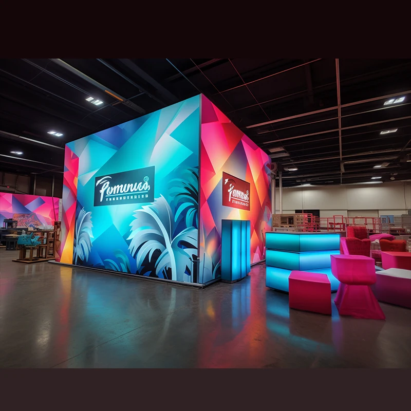 Рекламные Стенды для выставок, дизайнерские портативные модульные выставки