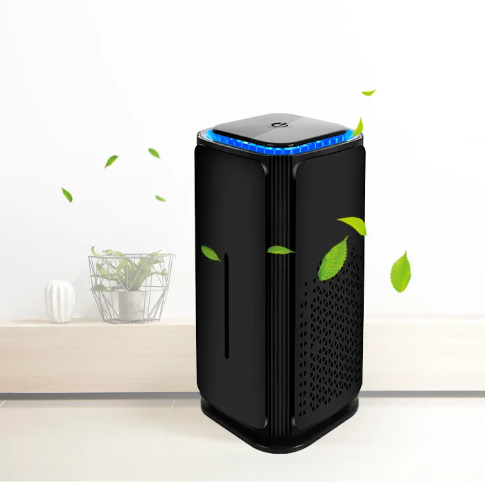 Round Sterilization H13 True Hepa Intellipure Fiterless Air Purifier With Uv Lamp