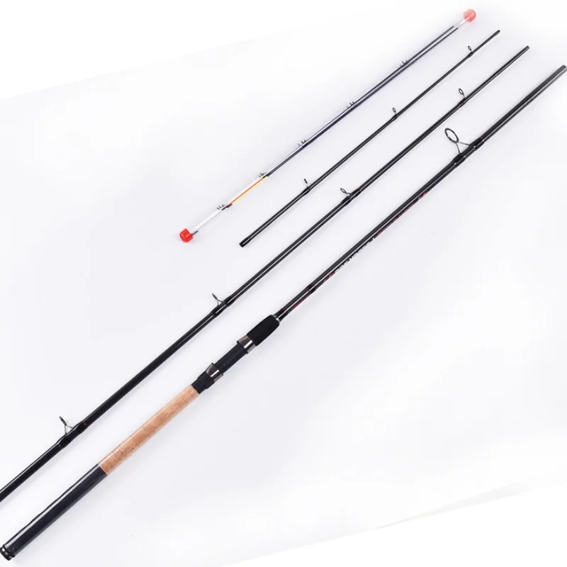 Hot Selling 3.6m 3.9m Durable Carbon Fiber Long Throwing Fishing Rod Close Length 126cm Sea Fishing Pole