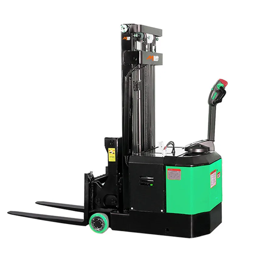 Подъемник аккумулятора 1 тонна, китайский поставщик, зарядные устройства, сбалансированный вилочный погрузчик, электрический